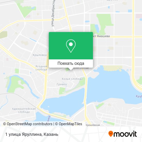 Карта 1 улица Яруллина