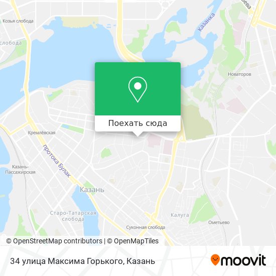 Карта 34 улица Максима Горького