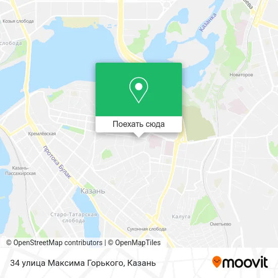 Карта 34 улица Максима Горького