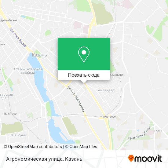 Карта Агрономическая улица
