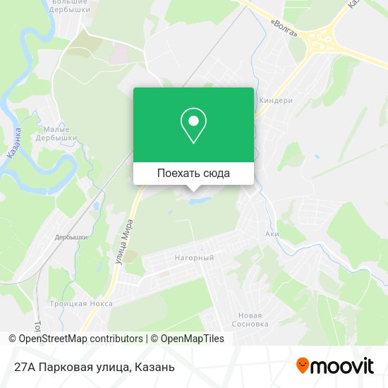 Карта 27А Парковая улица