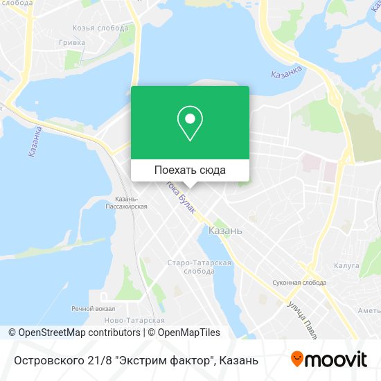 Карта Островского 21 / 8 "Экстрим фактор"