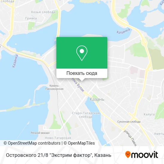 Карта Островского 21 / 8 "Экстрим фактор"