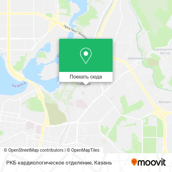 Карта РКБ кардиологическое отделение