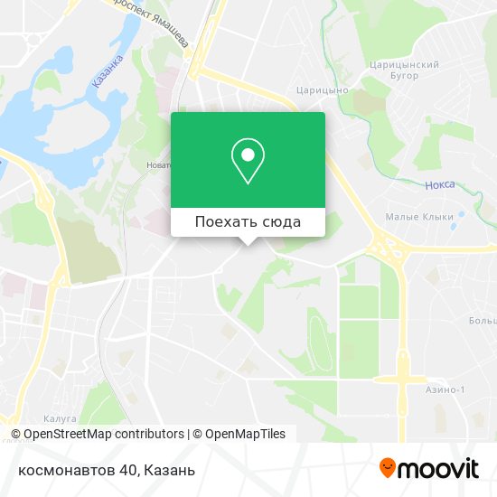 Карта космонавтов 40