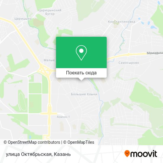 Карта улица Октябрьская