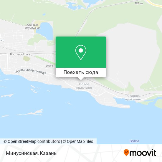 Карта Минусинская