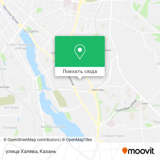 Карта улица Халева