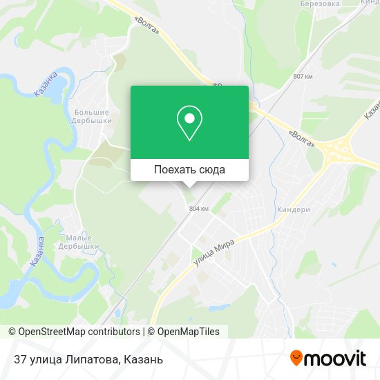 Карта 37 улица Липатова