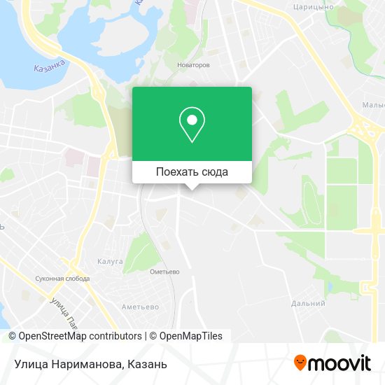 Карта Улица Нариманова