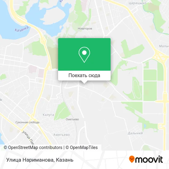 Карта Улица Нариманова