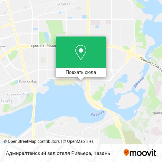 Карта Адмиралтейский зал отеля Ривьера