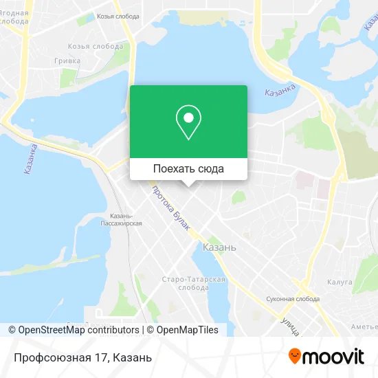 Карта Профсоюзная 17