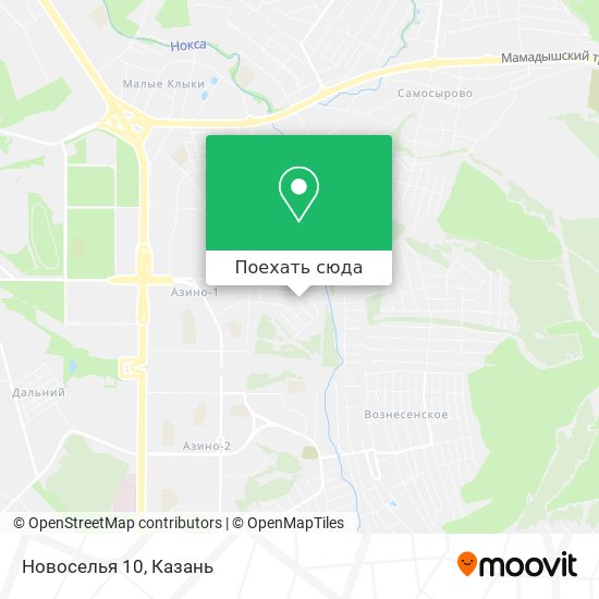 Карта Новоселья 10