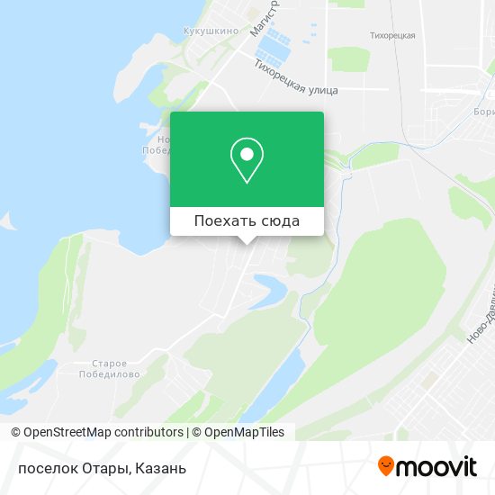 Карта поселок Отары