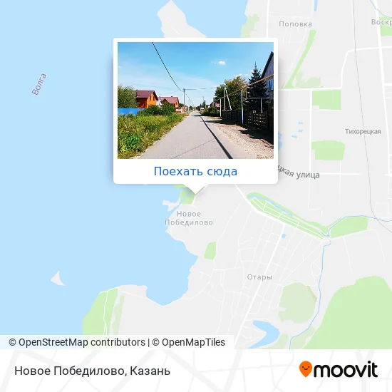 Карта Новое Победилово