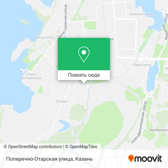 Карта Поперечно-Отарская улица