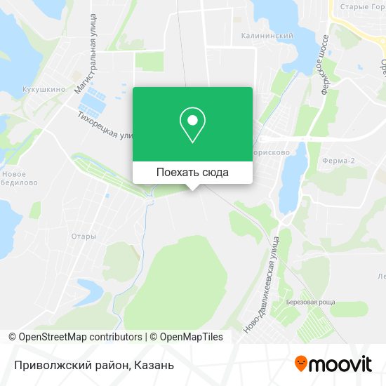 Карта Приволжский район