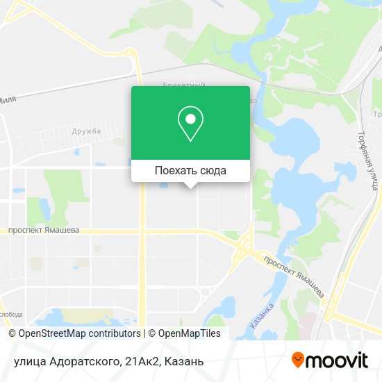 Карта улица Адоратского, 21Ак2
