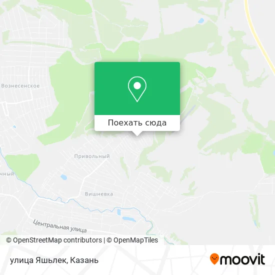 Карта улица Яшьлек