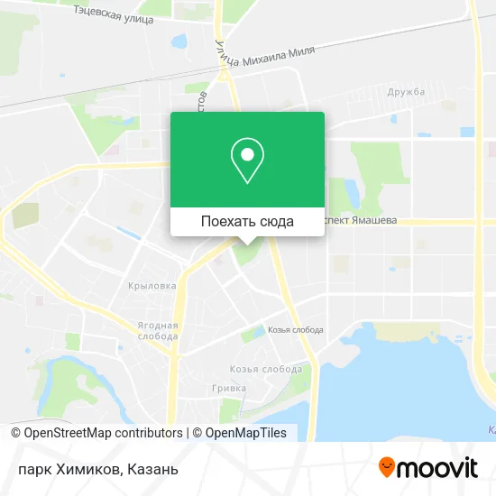 Карта парк Химиков