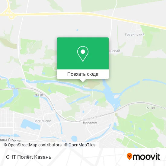 Карта СНТ Полёт