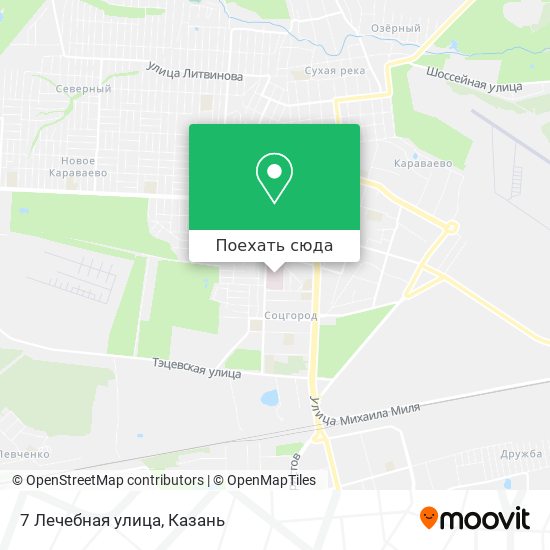 Карта 7 Лечебная улица