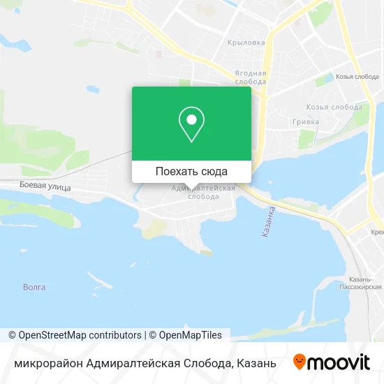 Карта микрорайон Адмиралтейская Слобода
