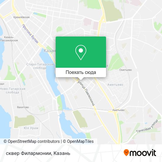 Карта сквер Филармонии
