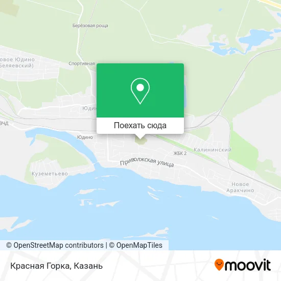 Карта Красная Горка