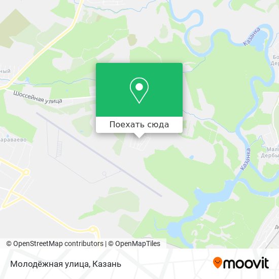 Карта Молодёжная улица
