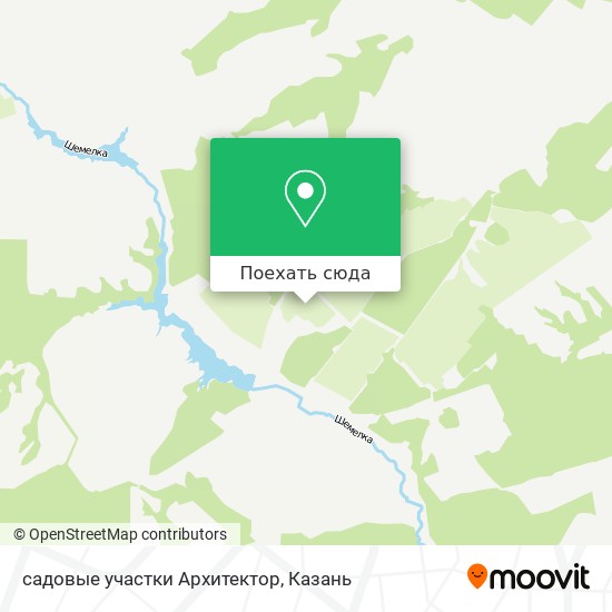 Карта садовые участки Архитектор
