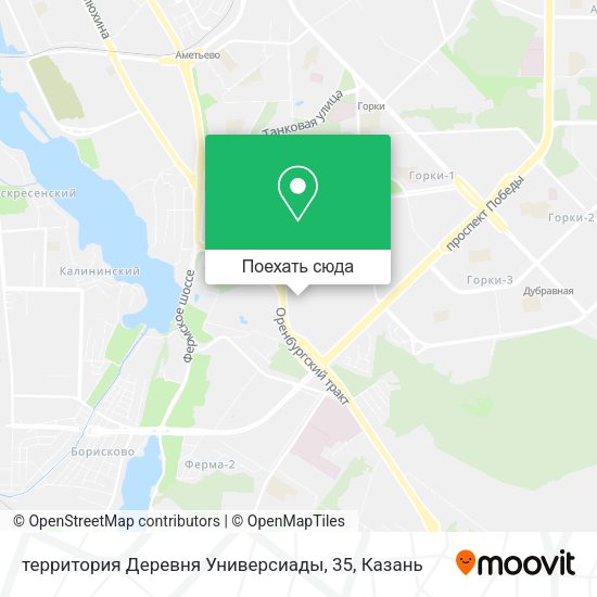 Карта территория Деревня Универсиады, 35