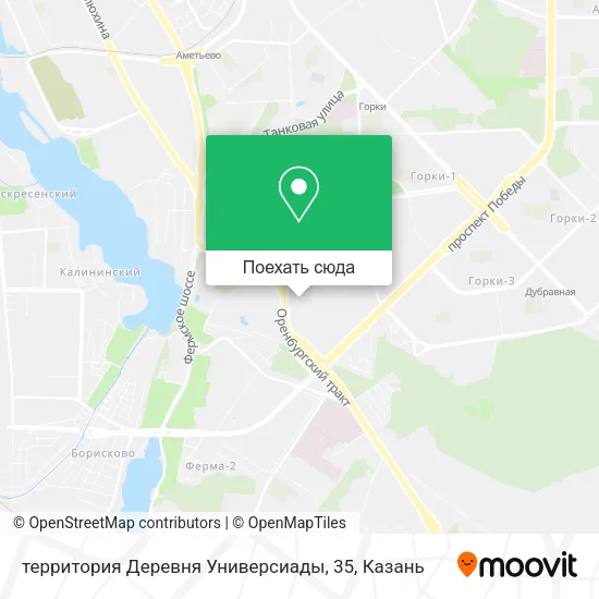 Карта территория Деревня Универсиады, 35