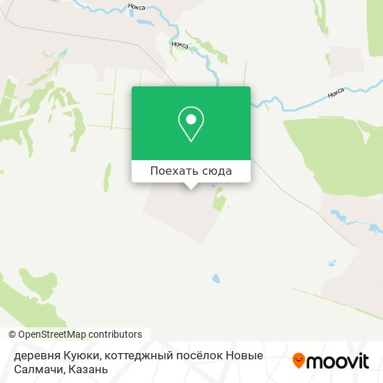Карта деревня Куюки, коттеджный посёлок Новые Салмачи