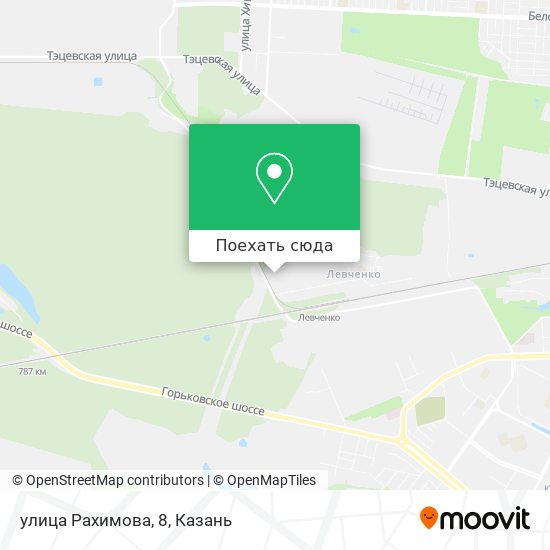Карта улица Рахимова, 8