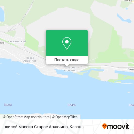 Карта жилой массив Старое Аракчино