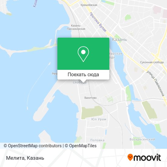 Карта Мелита