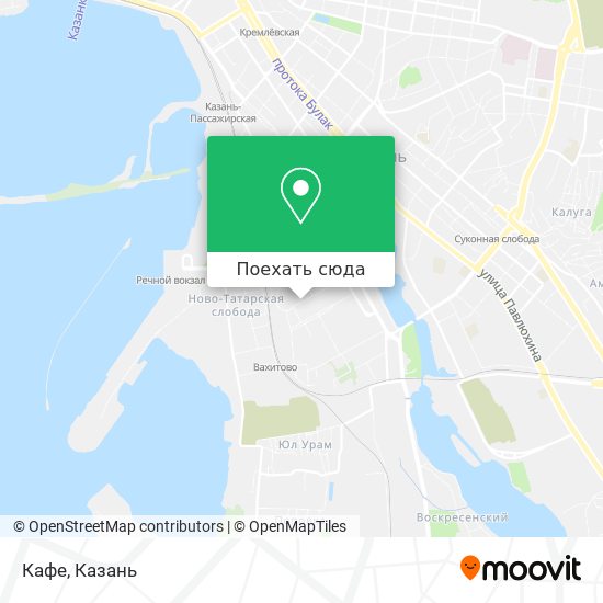 Карта Кафе