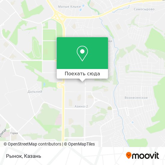 Карта Рынок