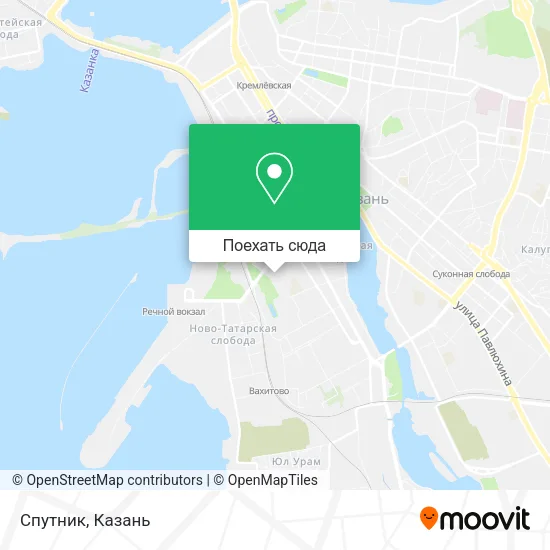 Карта Спутник