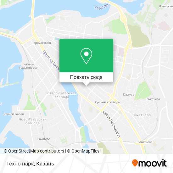 Карта Техно парк