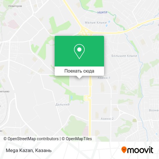 Карта Mega Kazan