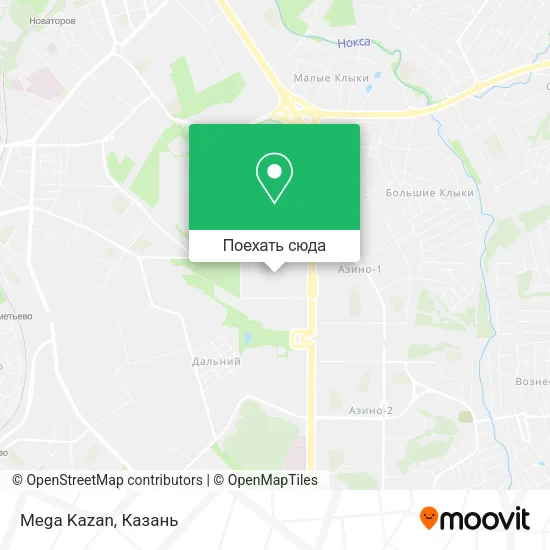 Карта Mega Kazan