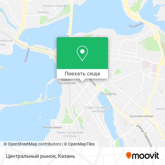Карта Центральный рынок