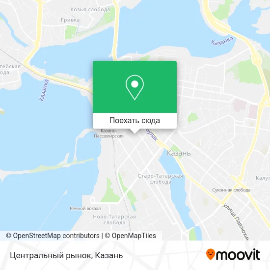 Карта Центральный рынок