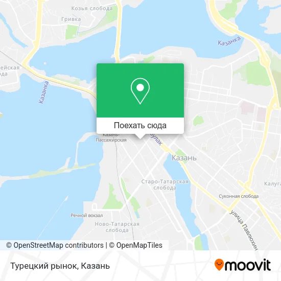 Карта Турецкий рынок