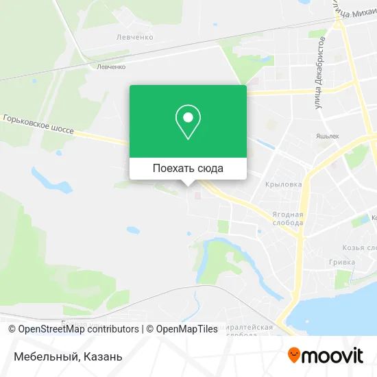 Карта Мебельный