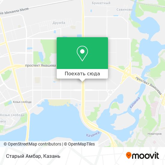 Карта Старый Амбар