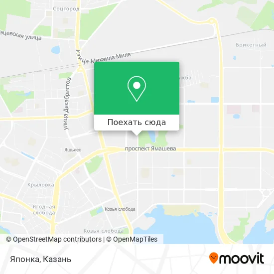 Карта Японка